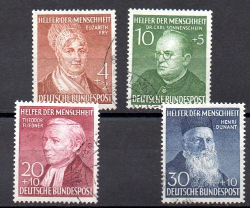 Alemania N&ordm; Yvert 42/45<br />
N&ordm; Michel 156/59 (o)